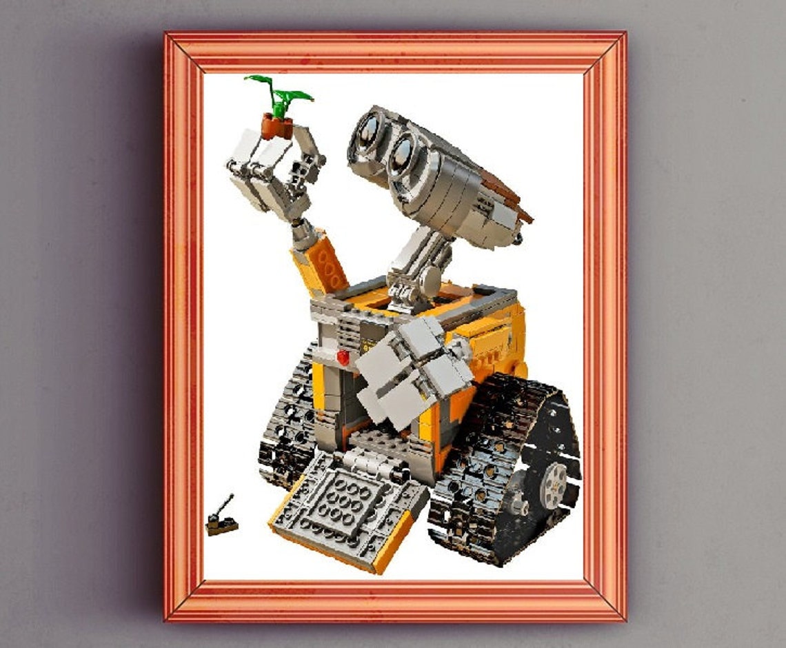 WALLE Cross Stitch Pattern PDF Embroidery Chart Cute Nursery Etsy