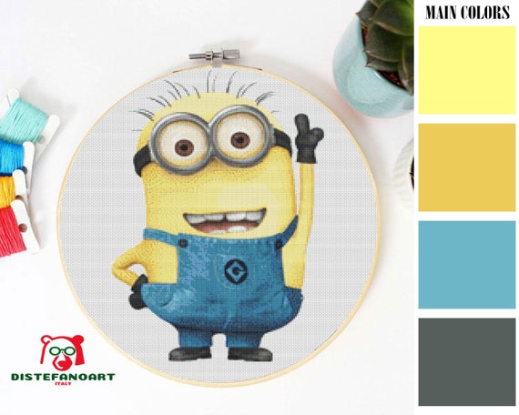 Minion Cross Stitch Charts