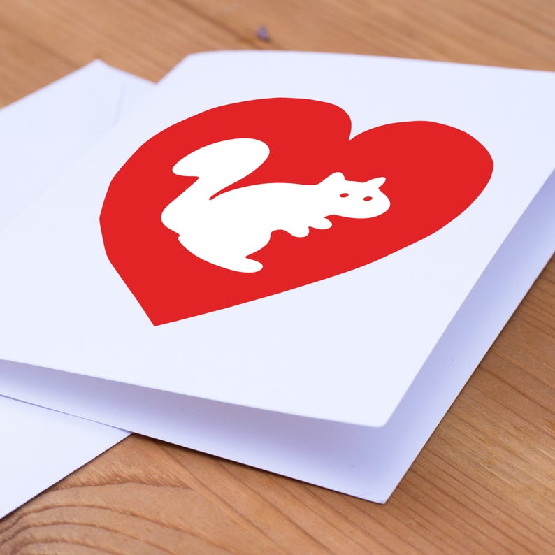 White Squirrel Heart