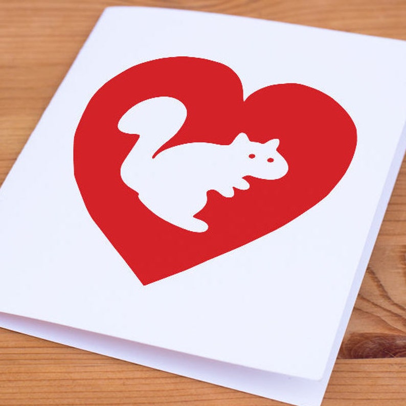 White Squirrel Heart