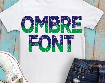 Ombre font svg, SUPER grunge font, Ombre svg, Made for Clean Cutting or beautiful Printing! Font svg, png, Distressed font, grunge font