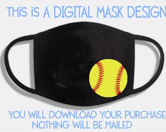 Softball Clip Art Etsy
