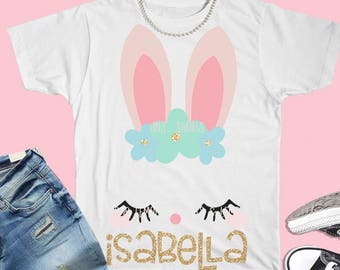 Download Easter svg Boys easter svg Kids easter shirt rabbit SVG | Etsy