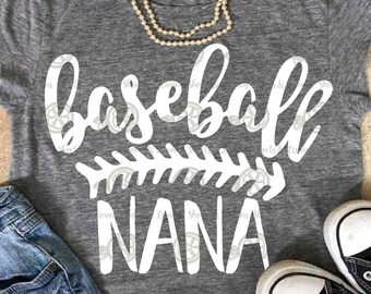 Baseball Nana svg, SVG, DxF, EpS, Nana svg, sayings svg, Baseball svg, shortsandlemons, SVG Sayings, Baseball, svgs, Nana svg files, mom svg