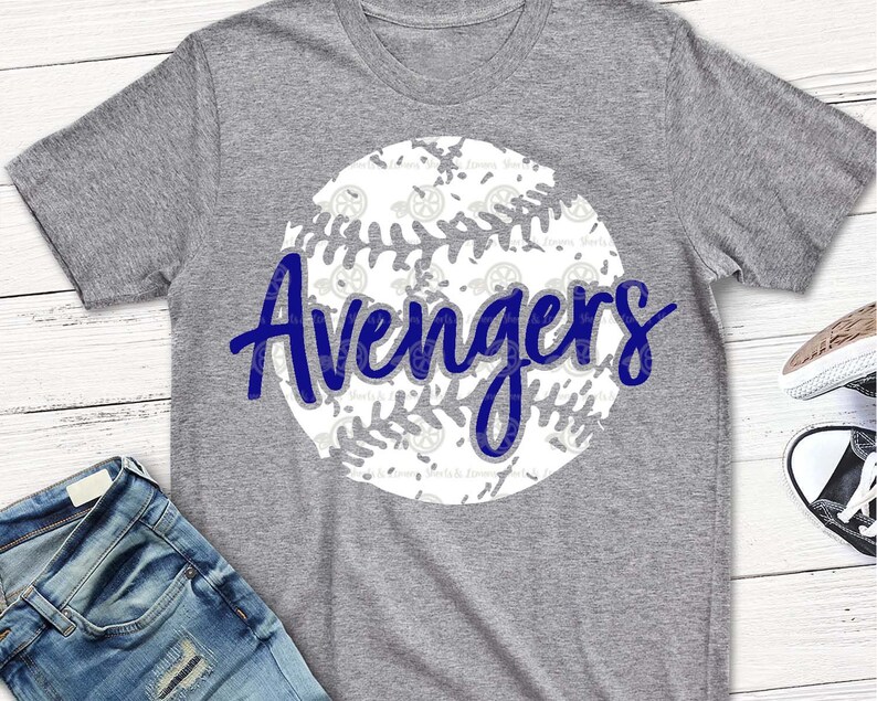 Download Avengers svg Baseball svg Avengers softball svg shirt | Etsy