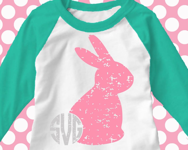 Download Bunny svg girls Easter svg grunge monogram svg grunge ...