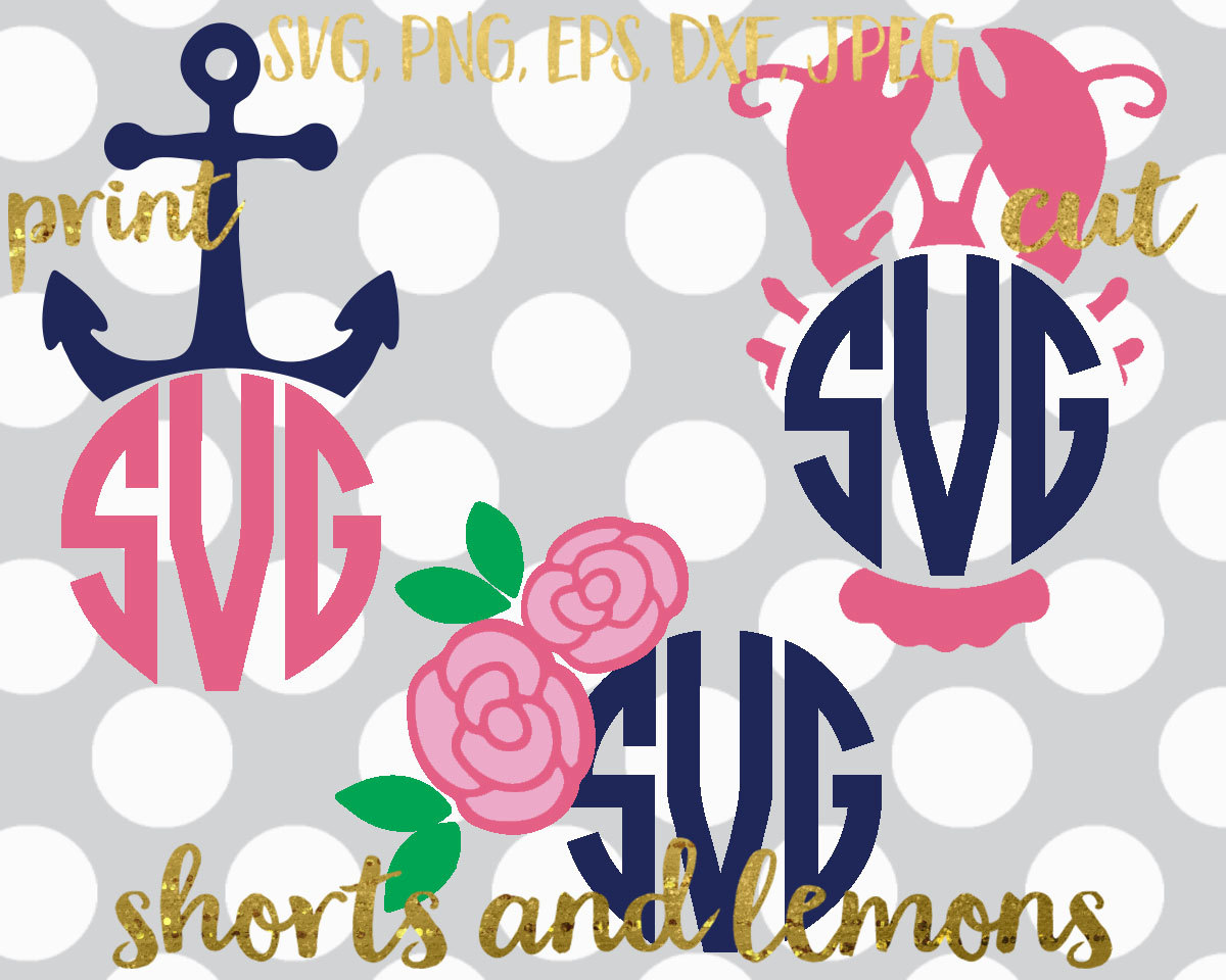 Free Free Summer Monogram Svg Free 889 SVG PNG EPS DXF File