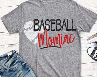 Baseball mom svg, baseball svg, momiac svg, Baseball mom shirt, proud mom svg, SvG, DXF, EPs, mama svg, commercial use, baseball