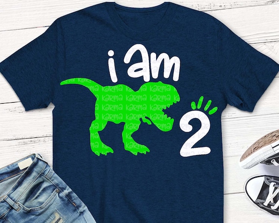 Download dinosaur svg 2 year svg T-Rex svg dinosaur boys birthday ...