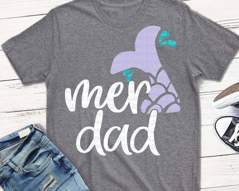 Download MERMAID svg mer dad svg merdad svg mer mom svg merdad | Etsy
