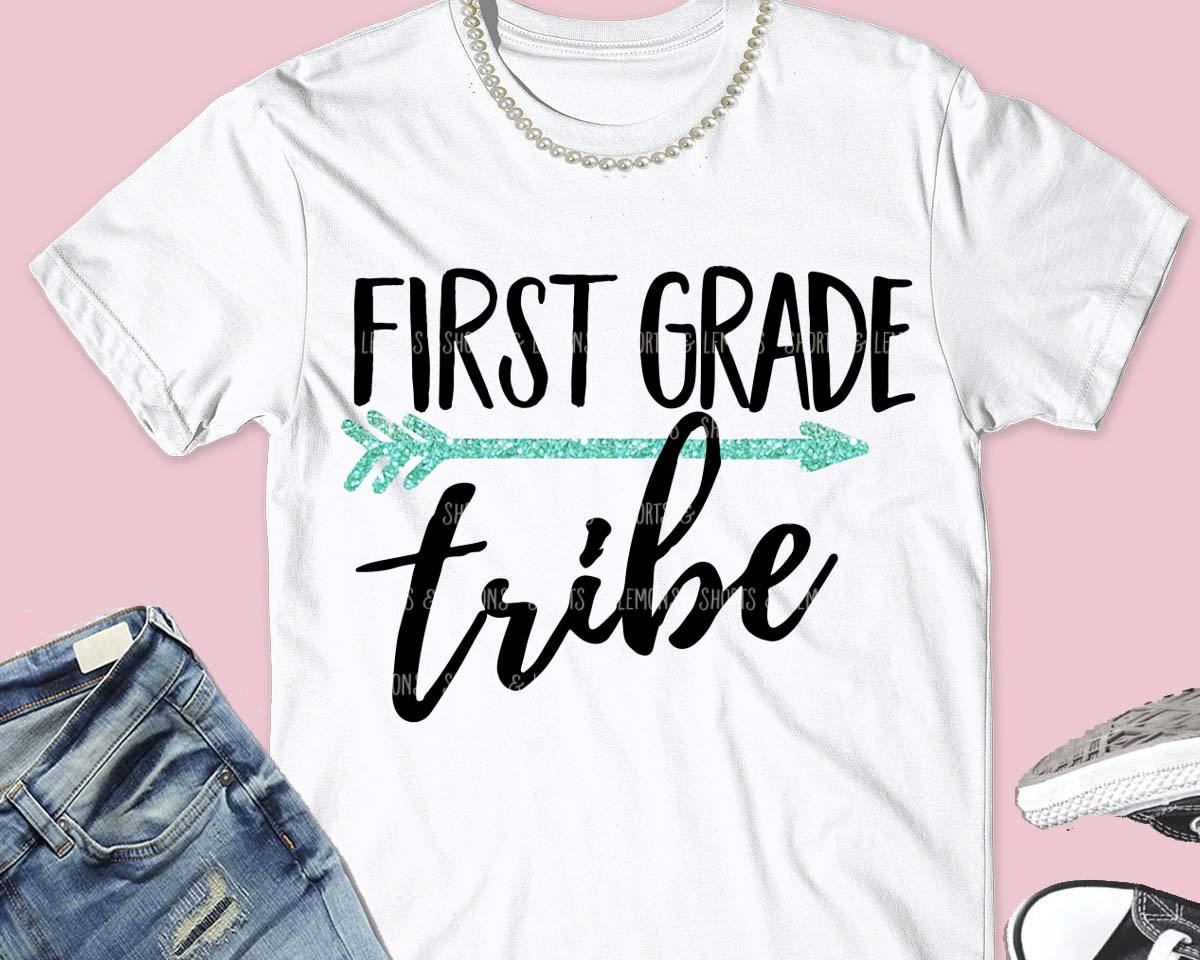 First Grade Svg, Back to School Svg, 1st Grade Shirt, 1st Grade Svg ...