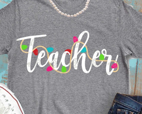 Download Teacher svg SvG teacher christmas svg teacher christmas | Etsy