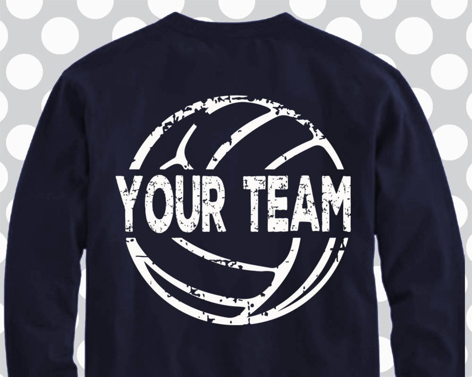 Svg Volleyball Volleyball SVG Distressed Volleyball Shirt Etsy