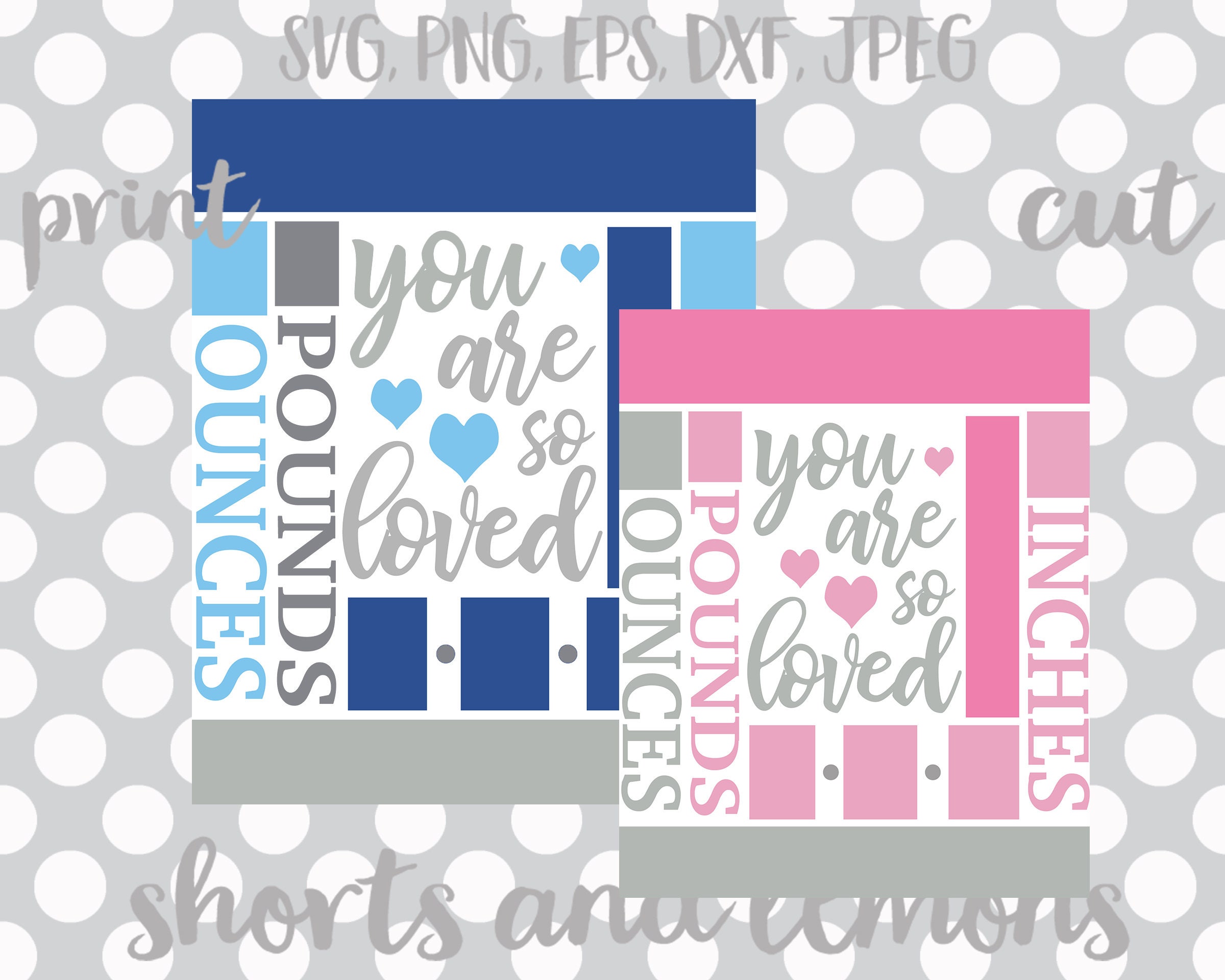 Download Birth Announcement svg Baby svg Template Svg You are so | Etsy