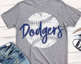 Dodgers svg, Baseball svg, Dodgers, baseball, distressed svg file, Download, shorts and lemons, shortsandlemons, commercial use, svg, dxf