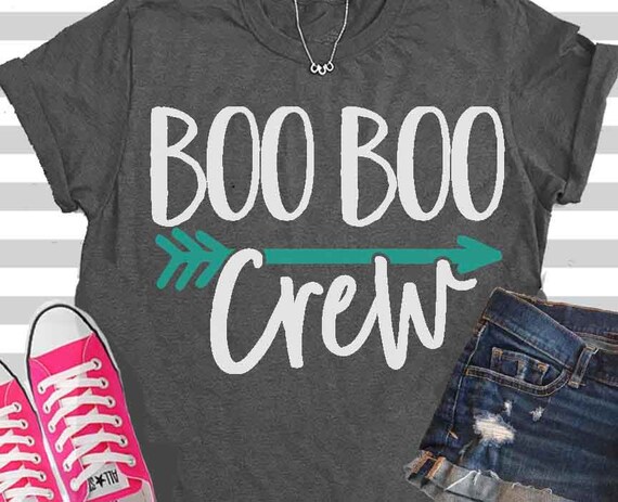 Nurse Boo Boo Crew Svg Png Eps Dxf Free Download Svg Cut Files For Cricut And Silhouette Free