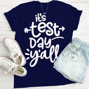 Teacher SVG, test svg, test day yall, teacher testing, svg, test day svg, teacher, svg, y'all, eps, shortsandlemons, digital download