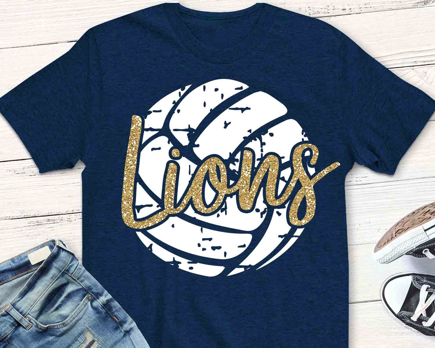 Lions svg volleyball svg Lions Lions volleyball lion svg | Etsy