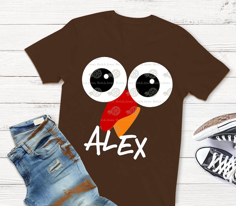 Download Turkey svg turkey shirt turkey face svg Thanksgiving svg | Etsy