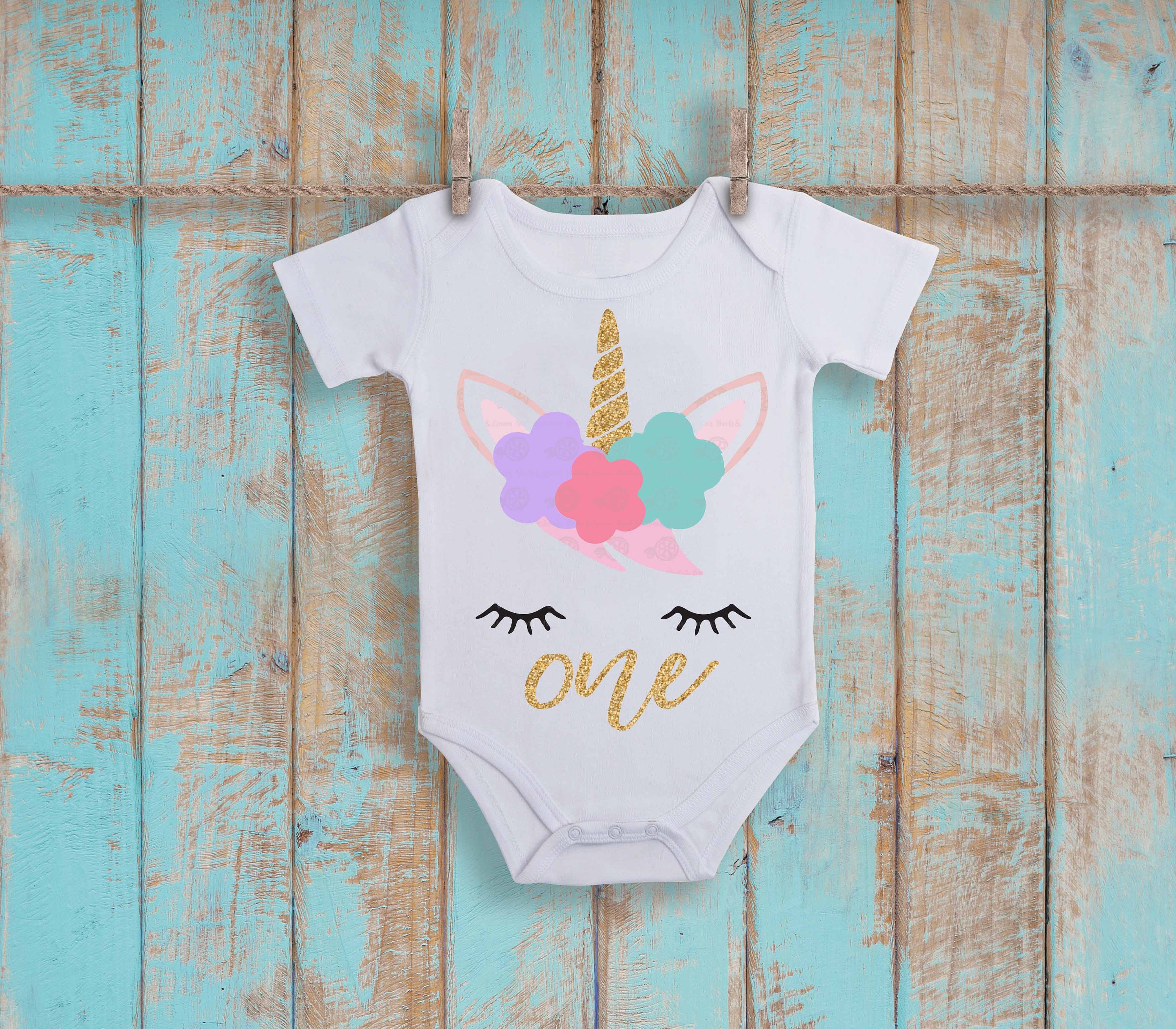 First birthday svg unicorn svg 1st birthday svg 1 svg svg | Etsy