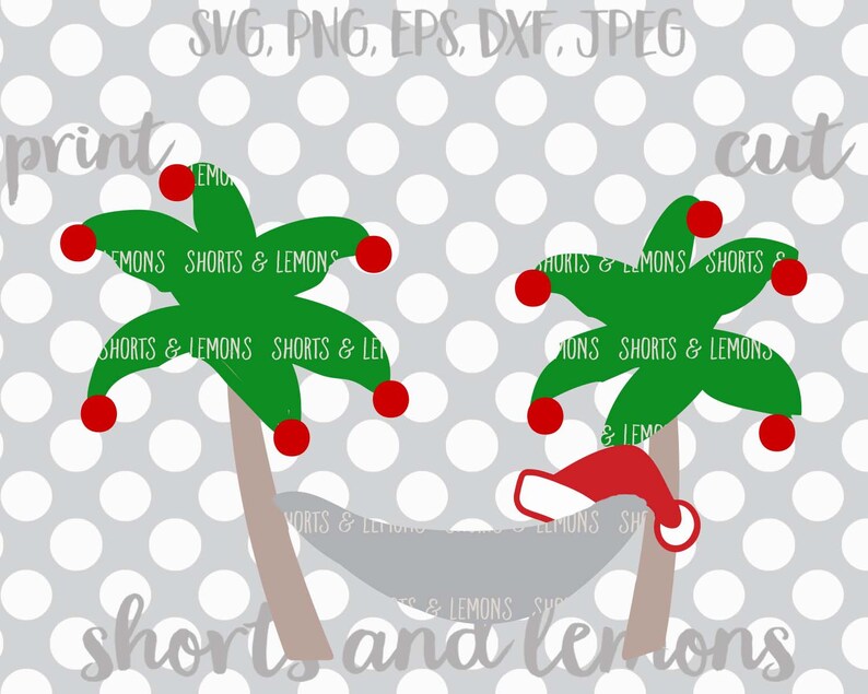 Download Santa svg pajamas svg holiday svg beach svg beach santa | Etsy