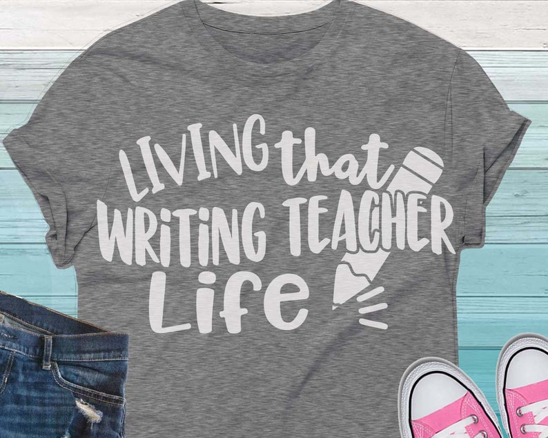 Teacher svg shortsandlemons language shirt SVG,DXF writing teacher english teacher svg RELA Math svg teacher squad svg team svg