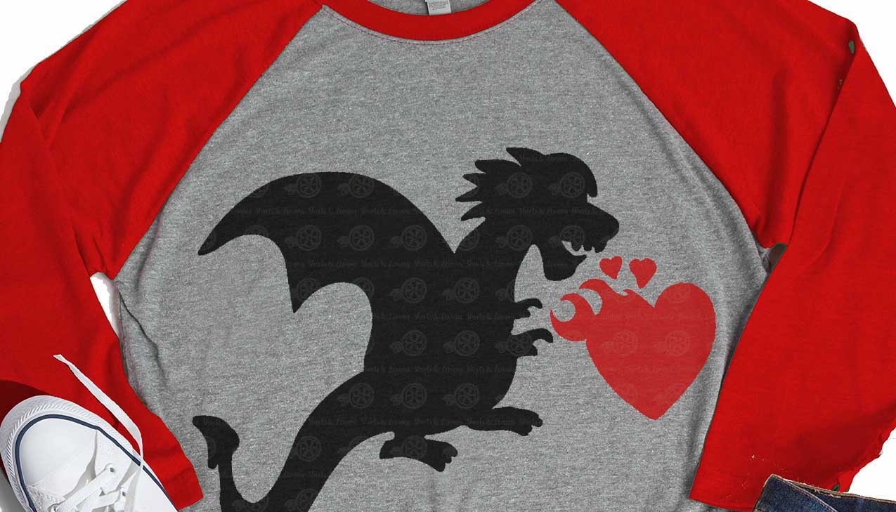Valentines Day Svg, Dragon Svg, Dragon, Valentine, Valentine's Day Svg ...