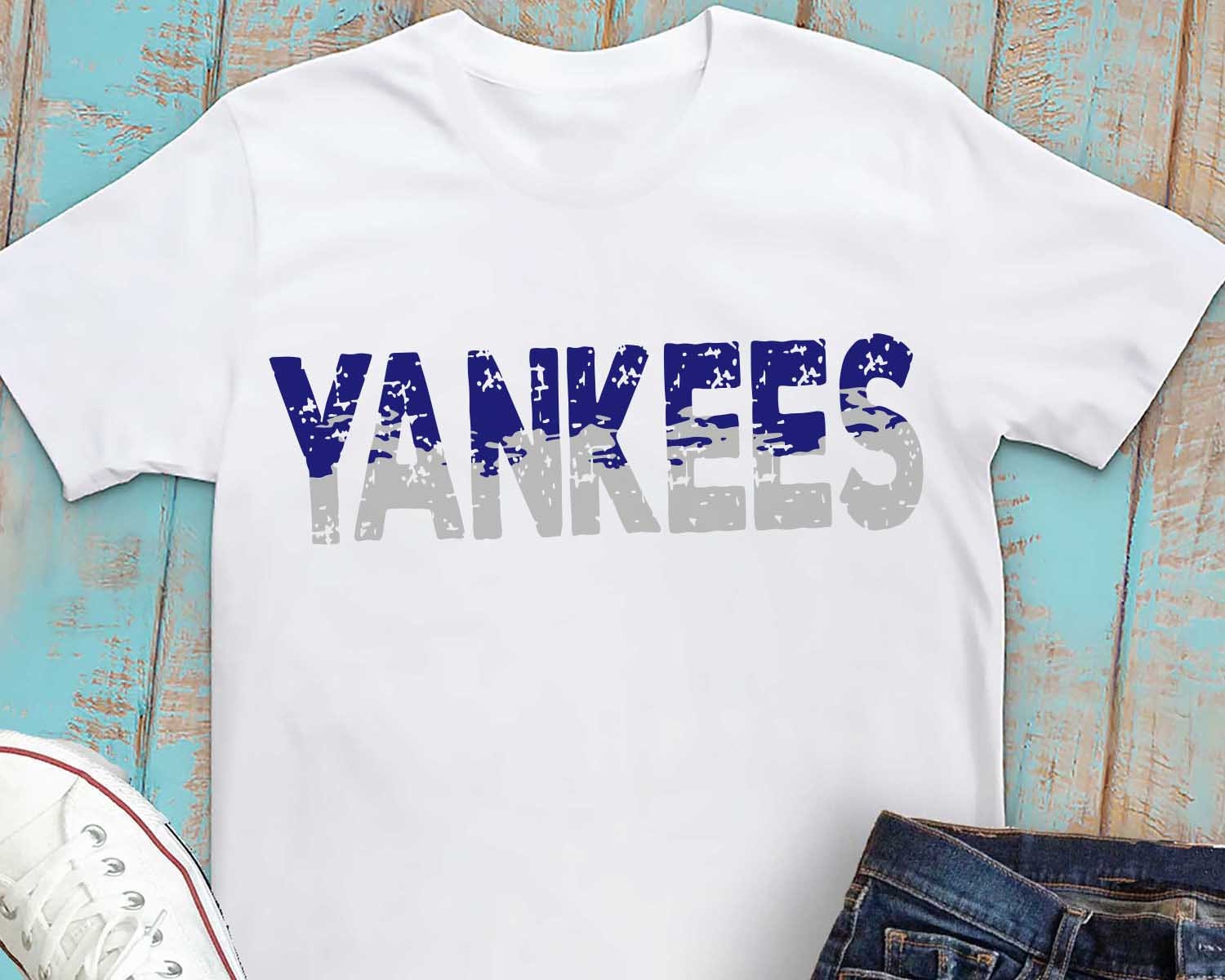 Download Yankees svg yankees shirt grunge svg baseball svg shirt | Etsy
