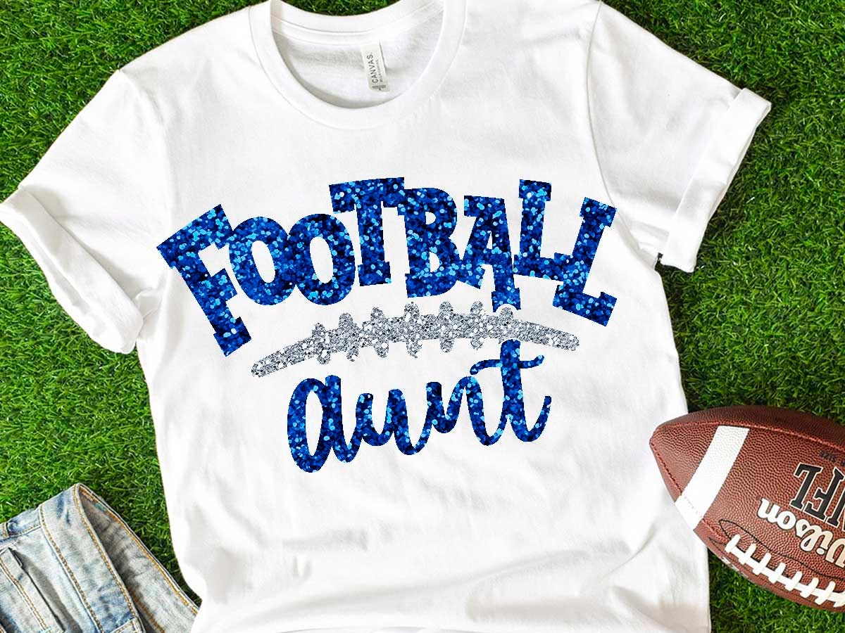 Download football svg football Aunt svg football aunt shirt svg | Etsy