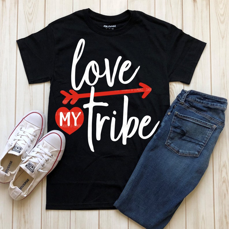 Download Love my tribe svg tribe svg arrow svg valentine svg SVG | Etsy