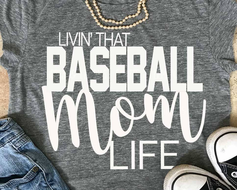 Baseball Mom svg Baseball Mom lIfe svg Baseball svg mom | Etsy