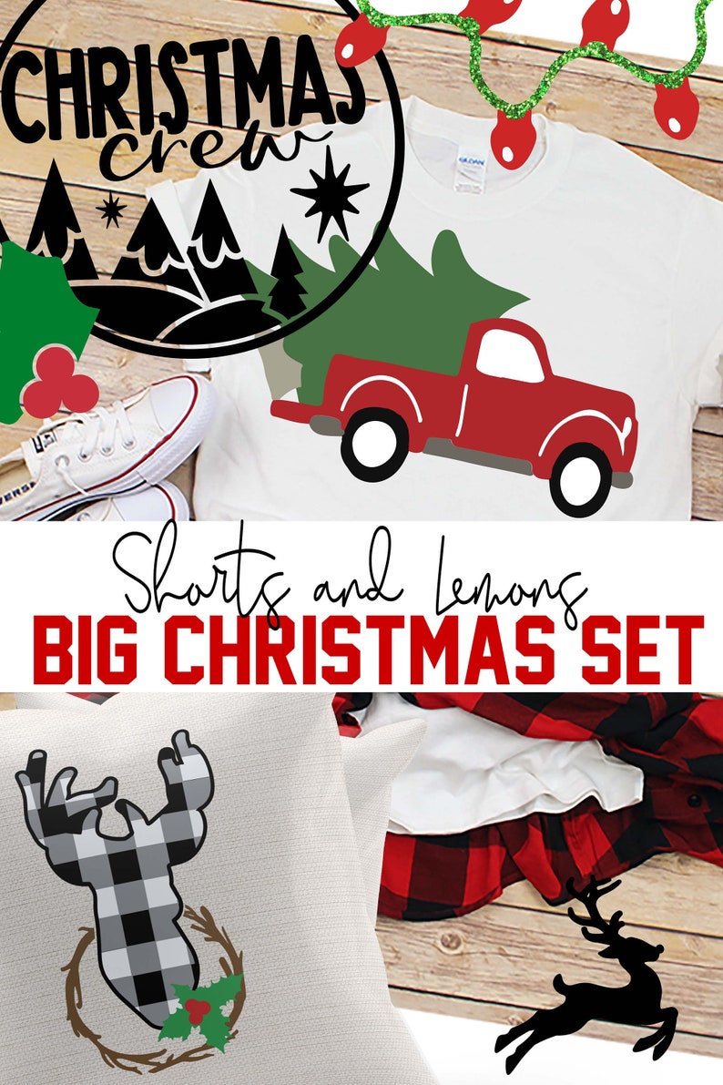 Download Deer Eps Christmas Svg Merry Truck Plaid Christmas Crew Svg Shorts And Lemons Christmas Svg Set Svg Files Svg Dxf First Ever Clip Art Art Collectibles Truongsinhhoc Com Vn