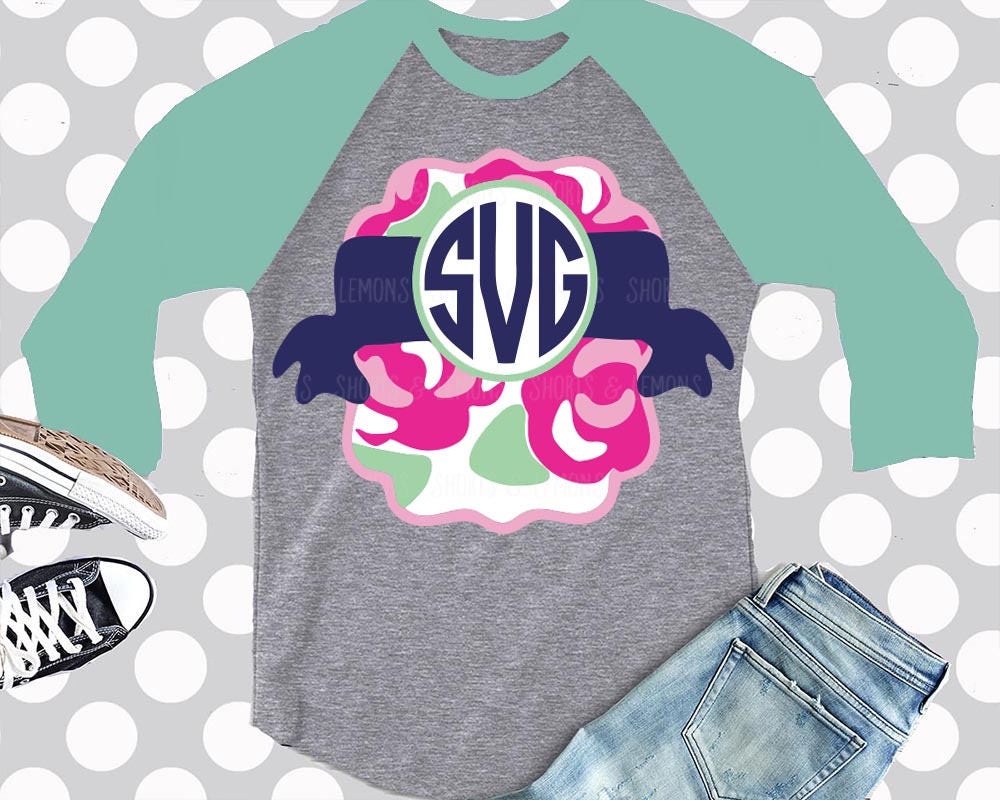 Download Popular on etsy Flower svg Monogram svg Cut Roses SVG | Etsy