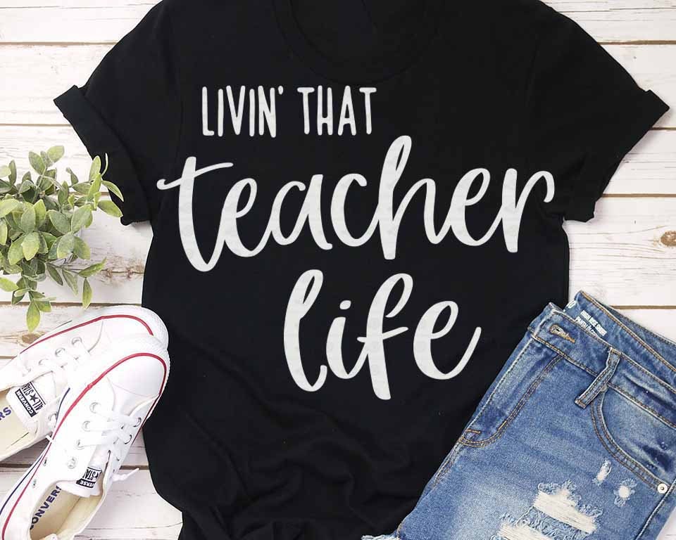 Teacher svg teaching svg Back to school svg teacher shirt | Etsy