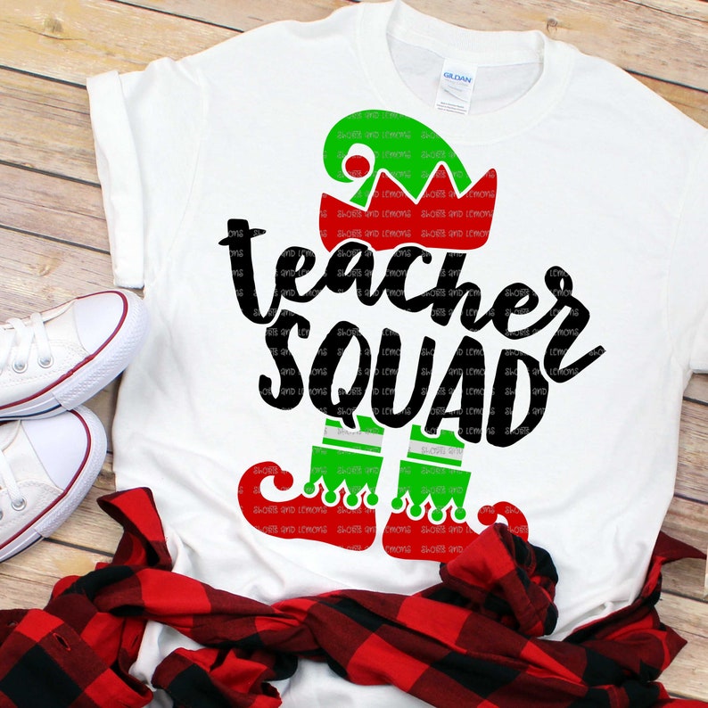 Download Teacher christmas svg elf squad svg Christmas svg elf svg ...