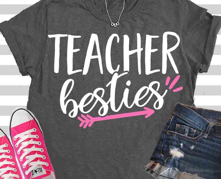 Download Teacher svg besties svg teacher besties teacher svg | Etsy