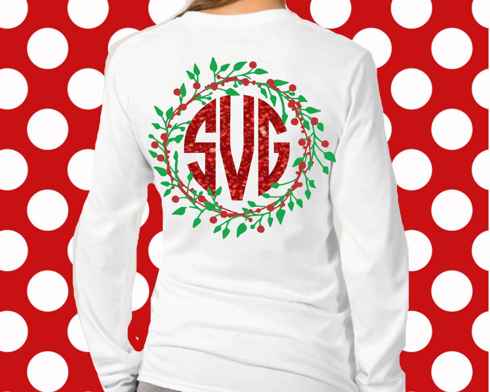 Download Wreath svg Christmas SVG holiday svg Christmas svgs holly ...