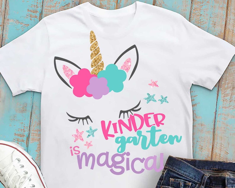 Kindergarten Svg Unicorn Svg Kindergarten Kindergarten is - Etsy