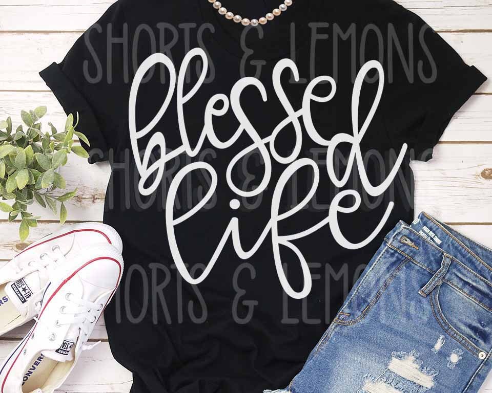 Download Thanksgiving svg SHortS and LeMonS blessed life svg | Etsy