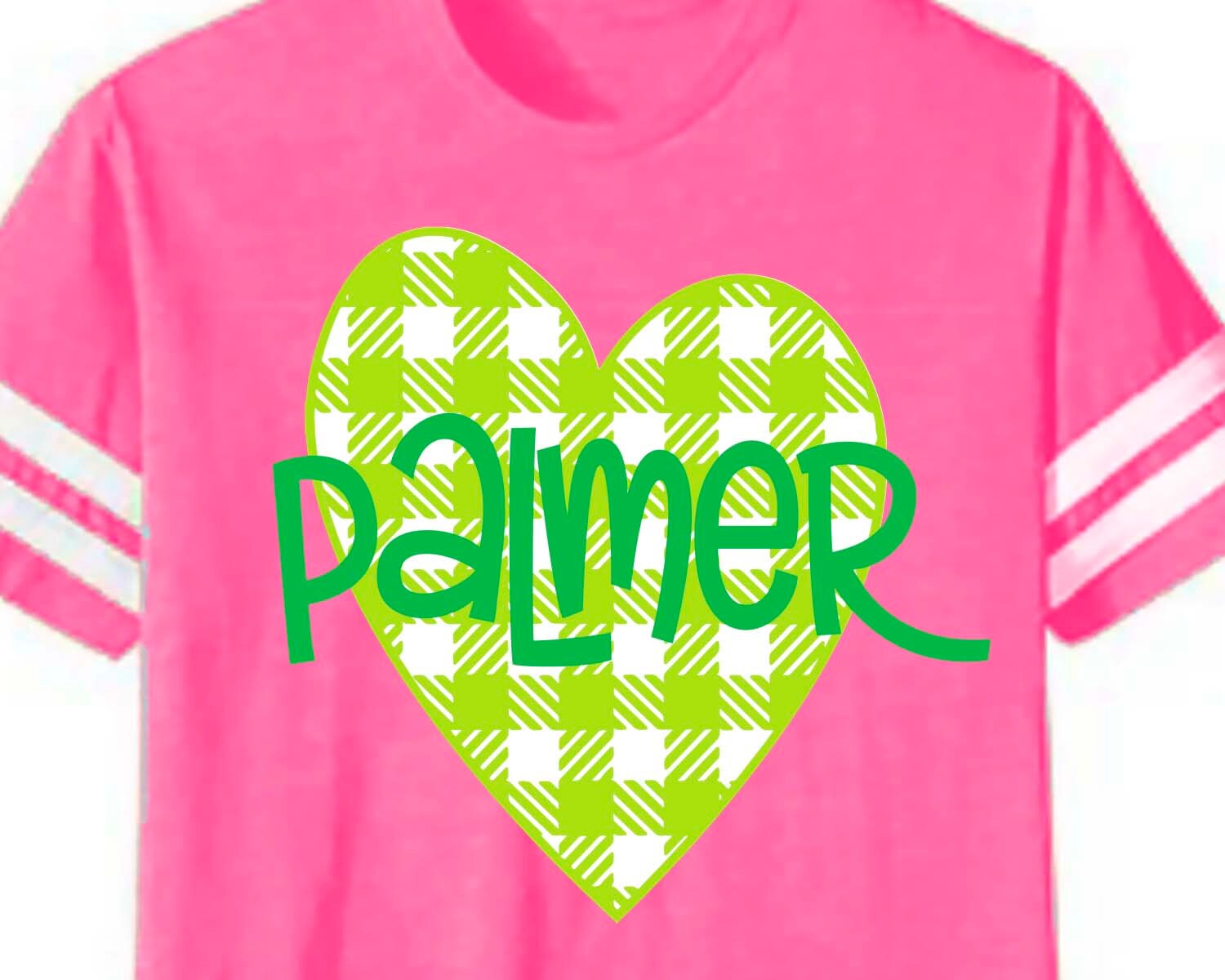 Download Plaid monogram svg Summer svg Heart svg Girly frame svg | Etsy
