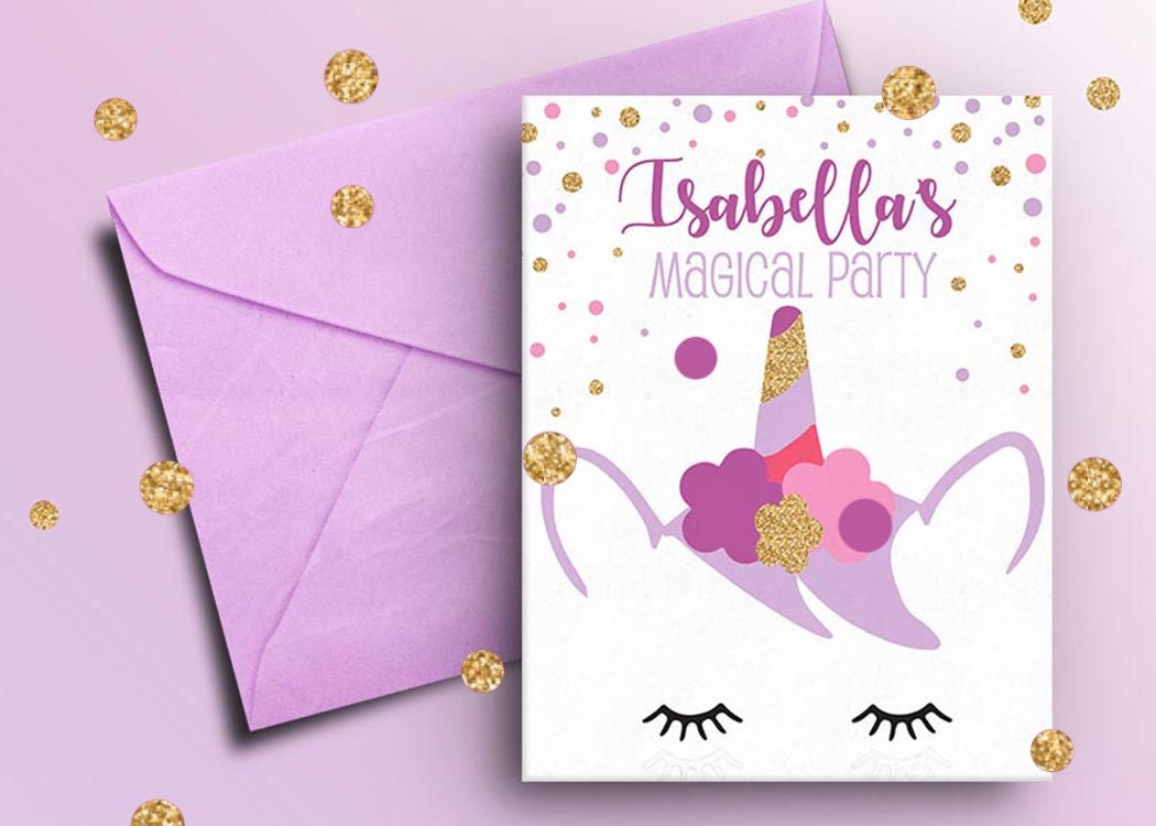 It is an image of Modest Printable Unicorn Invitations This is a graphic of Modest Printable Unicorn Invitations