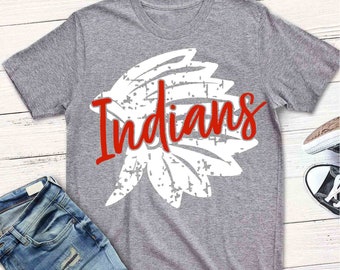 NOW IN 10 COLORS Indians svg, indian svg, svg, indians, grunge svg, distressed, indians shirt, shorts and lemons, sublimation