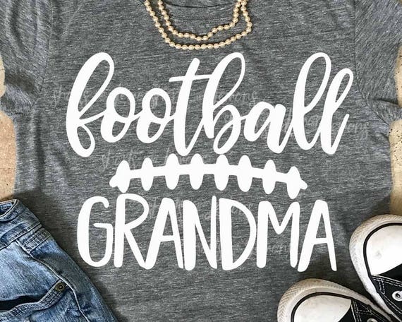 Football Grandma Svg SVG Dxf Eps Cut File Football Svg  Etsy