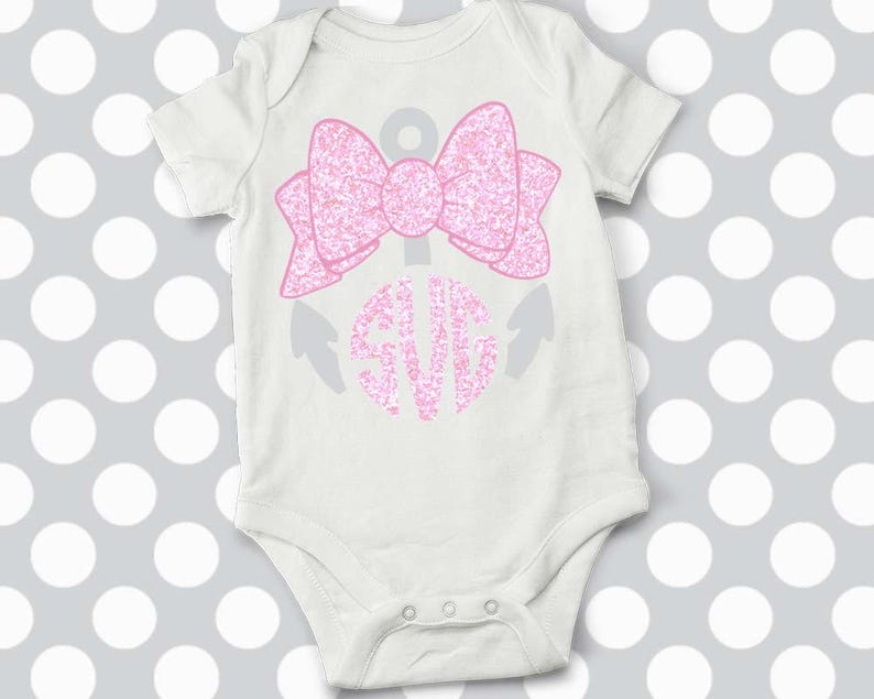 Download Anchor svg Baby Monogram svg Newborn svgs anchor monogram ...