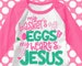 Easter svg, jesus svg, My  baskets full of eggs and my heart is full of jesus, easter shirt SVG, DXF, EPS, Easter quote, digital download 