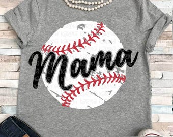 Baseball Mom svg, Baseball Mama svg, baseball svg, mom svg, dxf, svg, png, grunge svg, Iron on transfer, shortsandlemons, digital download