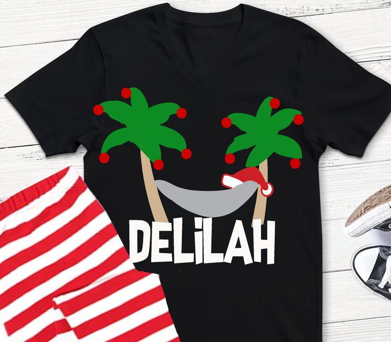 Download Santa svg pajamas svg holiday svg beach svg beach santa | Etsy