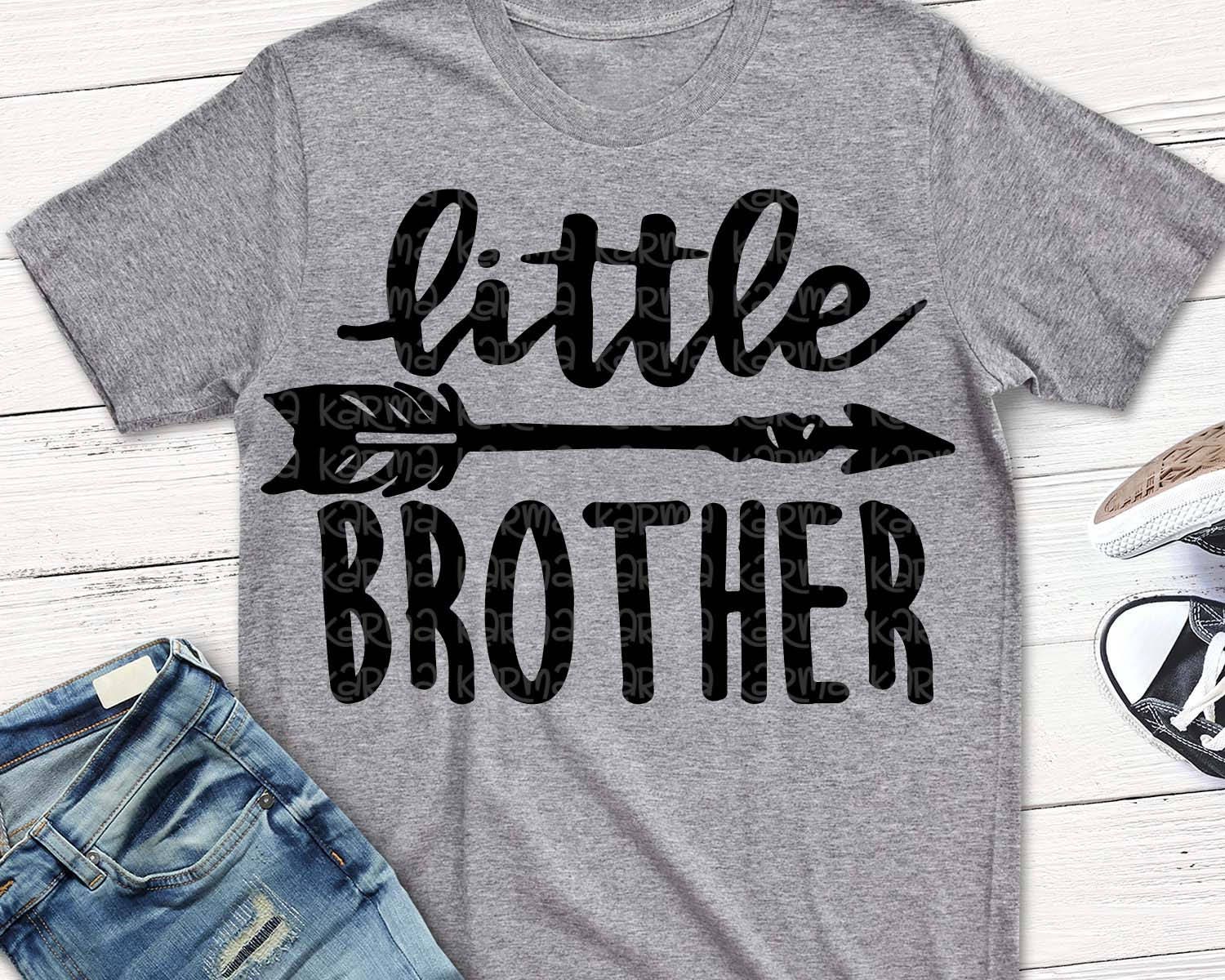 Download Little Brother svg brothers svg brother svg boy shirt | Etsy