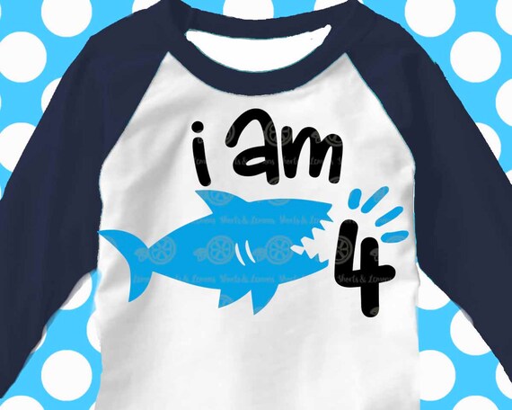 shark svg, boys birthday SVG, birthday, 1st, 2nd, 3rd, 4th, 5th, 6th, 7th,  8th, 9th, 10th, svg, dxf, eps, iron on, shark, birthday shirt