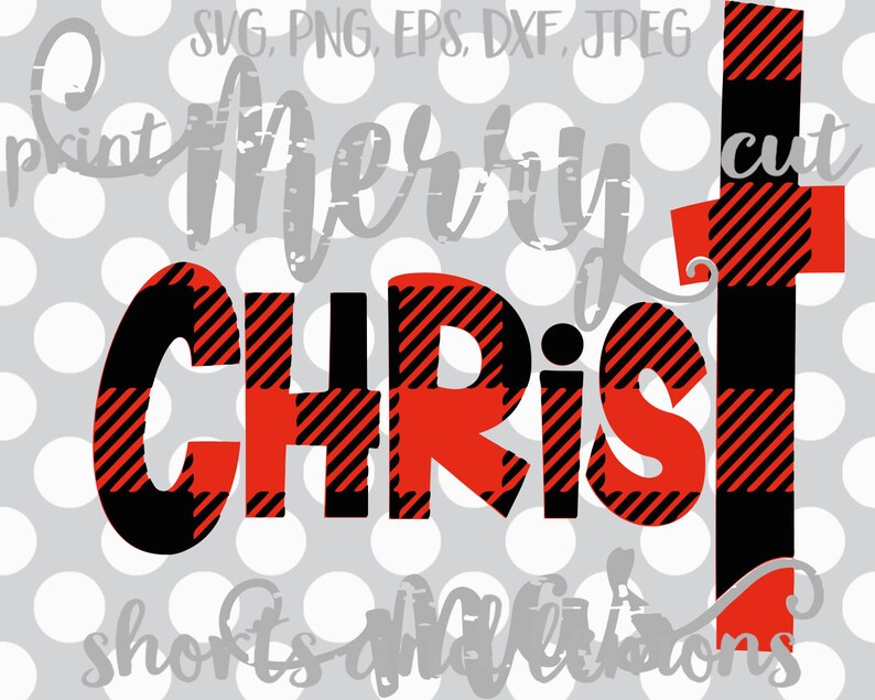 Download Merry ChrisTmas svg grunge svg Christmas svg SVG Plaid | Etsy